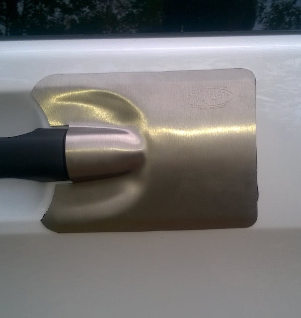 Vito 15 twin rear door blank Armaplate