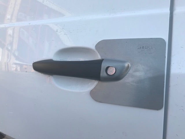 Berlingo 2017 twin rear door Armaplate