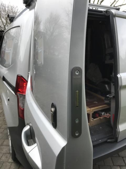 Transit Courier rear door deadlock