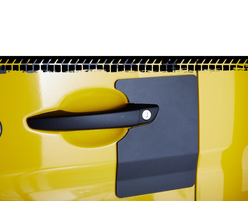Dispatch - Expert - Proace 17 - Vivarp 19 - Scudo 22 twin rear door black external latch shield
