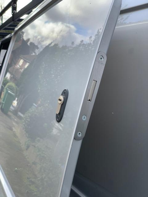 Transit Custom sliding door deadlock