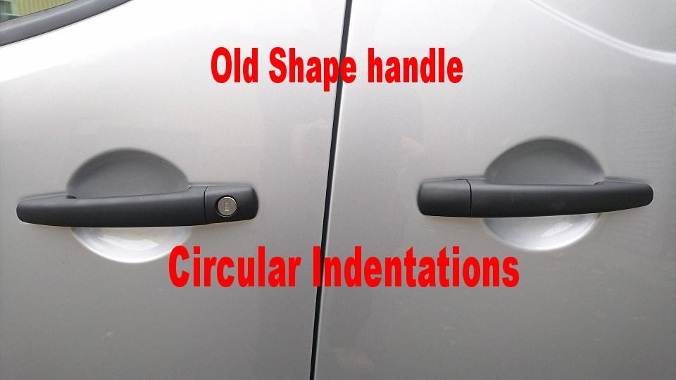 Berlingo old shape handle example