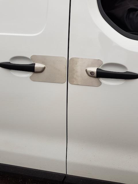 NEW Vauxhall Vivaro 2019 offside Armaplate