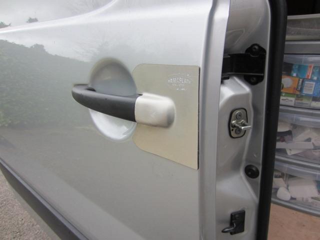 Dispatch drivers sliding door Armaplate