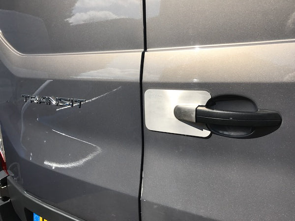 Transit 14 rear door Armaplate