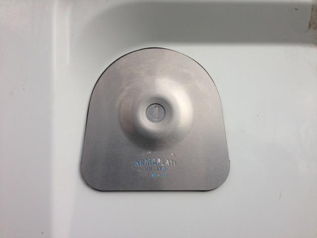 Iveco Daily rear door Armaplate