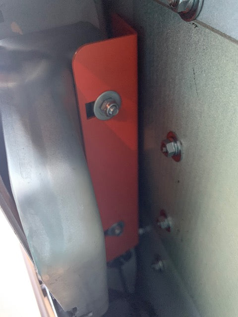 Internal shield for Transit Custom Latch