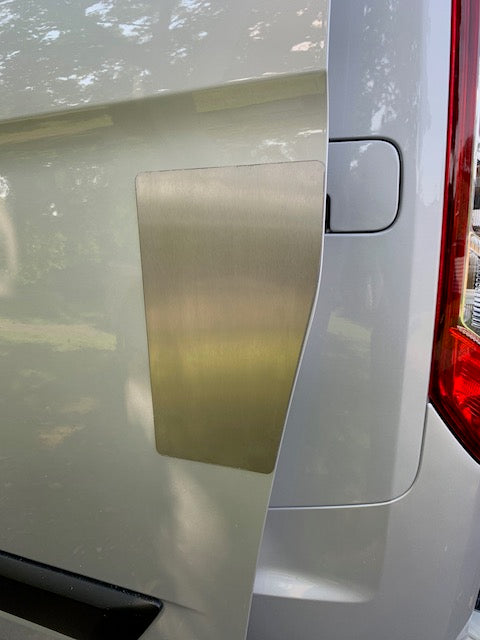 Transit Custom sliding door latch shield