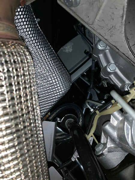 VW Transporter Catalytic converter security