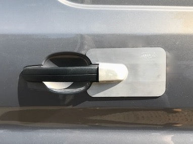 Transit 14 twin rear door blank Armaplate