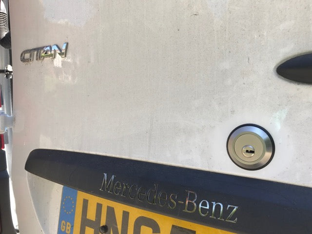 Mercedes Citan rear door slamlock