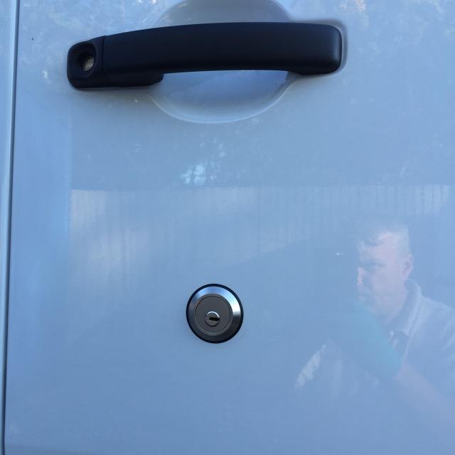 Renault Master Rear Lock Box Renault Master 2010 Slamlocks | Vanlocker | Van Security Experts | UK ...