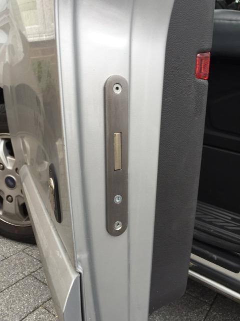 Transit Custom passenger door deadlock