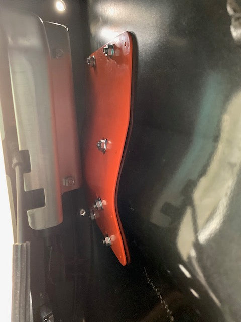 Internal latch sield plate for new Ford Transit