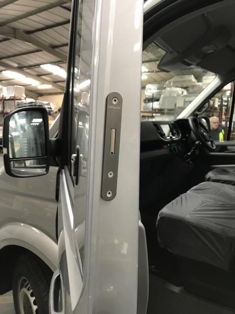 New VW Crafter cab door deadlock