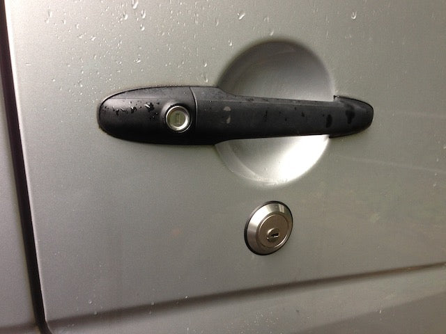 VW Crafter cab door slamlock